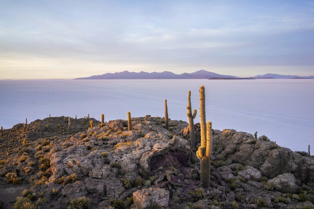 les salines Uyuni en Bolivie